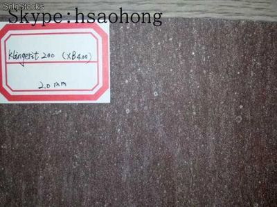 Compressed asbestos fiber gasket sheet