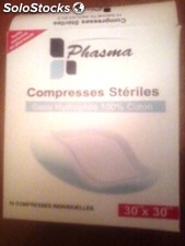Compresses stériles &#39;&#39;Phasma&#39;&#39;