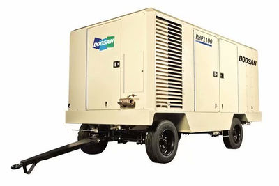 Compressor de ar móvel do parafuso móvel do poder de RHP1100 de Doosan