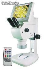 Compuesto microscopio binocular Digital