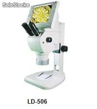 Compuesto microscopio binocular Digital( ld-506)