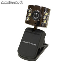 Computer Essentials Webcam with LED/Nightvision with Clip