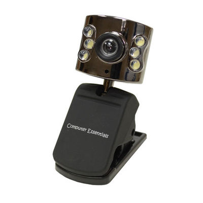 Computer Essentials Webcam with LED/Nightvision with Clip