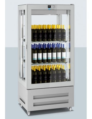 Conception réfrigérée vinoteca vitra 85 x 65 x 190 cm et capacité (lt) 600 (120
