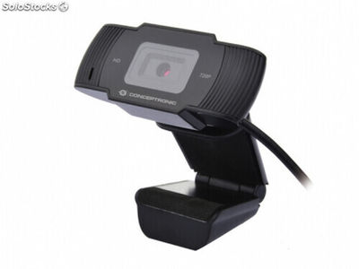 Conceptronic Webcam amdis 720P hd Webcam+Microphone AMDIS03B