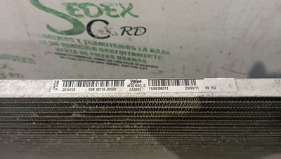 Condensador / radiador aire acondicionado / K9K92110JD50B / 1075837 para nissan - Foto 4