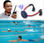 Condução óssea dispositivo de treinamento natação walkie talkie + receptores - Foto 3