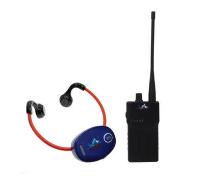 Condução óssea dispositivo de treinamento natação walkie talkie + receptores - Foto 4