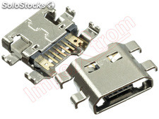 Conector de carrega, dados e accessórios micro USB LG G2 mini, D620, D620R,