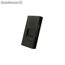 Conector rede rj45 preto. Loja Online LEDBOX. Sistemas de controle &gt; Mecanismos