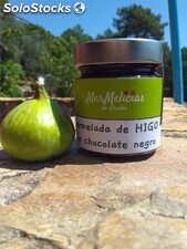 Confiture artisanale de Figue avec chocolat noir