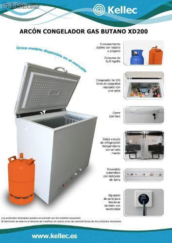 Congelador de gas butano y electricidad de Kellec baratos