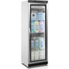 Congelador exposición puerta cristal con descarche automático ehuf400vg