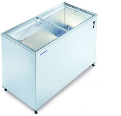 Congelador glass top 191 litros