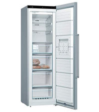 Congelador vertical Bosch GSN36AIEP, 186 x 60 x 65 cm, No Frost, 39dB, clase E,