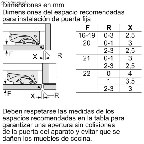 FRIGORIFICO INTEGRABLE BAJO ENCIMERA SIEMENS