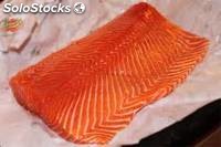 congelados filetes de salmão chum