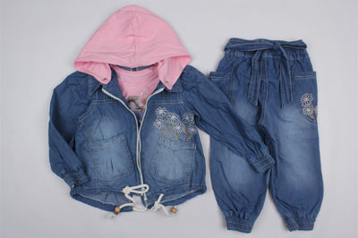 Conjunto chaqueta camiseta pantalon vaquero 2 - 5 años niña - Foto 3