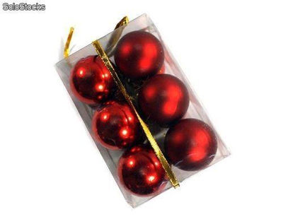 Conjunto de 12 bolas de Natal 5 centímetros - Foto 2