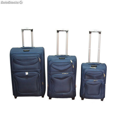 Conjunto de 3 malas de viagem de impacto