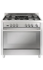 Vitrokitchen RU9060B cocina Cocina independiente Encimera de gas Antracita