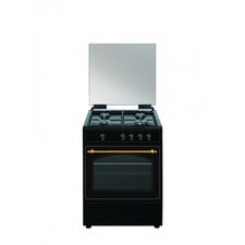 Vitrokitchen RU6060B - Cocina de Gas Butano Rústica 85 x 60 cm