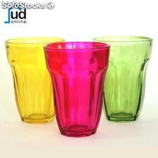 Conjunto de copos coloridos com 6 peças