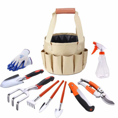 Conjunto de herramientas de jardín bolsa organizador pala mini equipo de pala