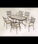 Conjunto de mesa+4 sillones+4 cojines terraza jardín mosaico - 1