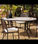 Conjunto de mesa y 4 sillones terraza jardín mosaico Oasis/Bahia-150/4. - Foto 3