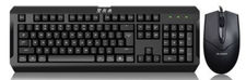 Conjunto de teclado y ratón teclado y raton óptico set USB KM-100