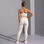 Conjunto de yoga y leggings para mujer, ropa deportiva personalizada - Foto 4