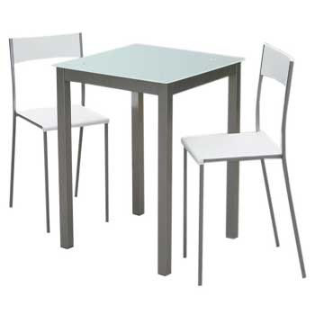 Conjunto mesa + 2 sillas REFEZ