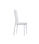 Conjunto mesa y 4 sillas Alma en blanco., Color - Blanco - 5