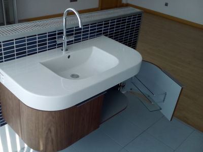 Conjunto mueble cuarto de baño DURAVIT Happy D 1000 mm Nogal.