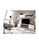Conjunto mueble salon television Fuerte del Rey en blanco brillo y grafito 180 - Foto 4