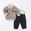 Conjunto niño de 06 - 18 meses camisa, pantalon y jersey- de 3 piezas - Foto 3