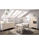 Conjunto salón Cazalilla-4 blanco/natural: mueble alto, aparador y mesa comedor - 1