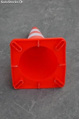 Conos de señalizacion para trafico de PVC 70 cm - Foto 3