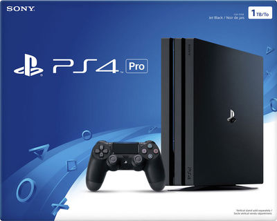 Consola PS4 Pro 1TB con 2 controladores y 6 juegos