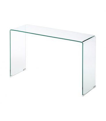 Consola vidro temperado transparente