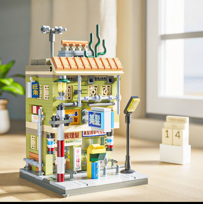 Construindo brinquedos compatíveis com Lego, salão de cabeleireiro de Hong Kong - Foto 2