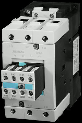 contactor ac-3, 37 kW / 400 v, 110 v ac, 50/60 Hz, 2 na + 2 nc, 3 polos siemens