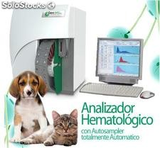 Contador Hematológico Veterinario con sampleador geo mc