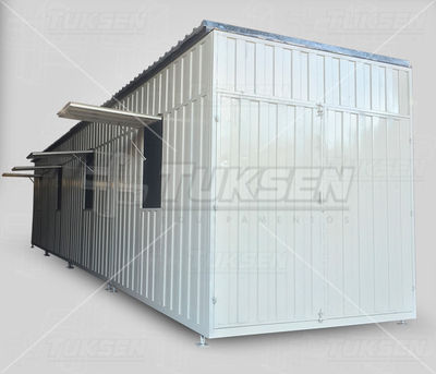 Container Escritório NR-18 para Obras - Desmontável e Modular