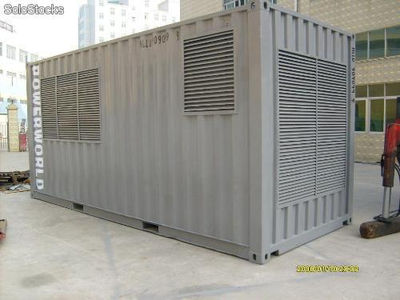 Container Soundproof Generator Set/ Geradores Diesel