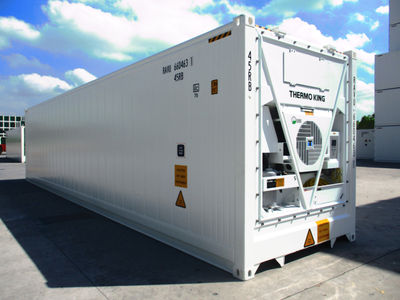 Containers Maritimes 40&#39;&#39; Refeer 1er voyage