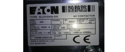 Contator de média tensão EATON 7,2kV 400A - Foto 2