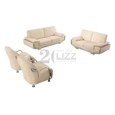 Contemporary High Quality Sitting Room Furniture Loveseat Couch Leather Lounge