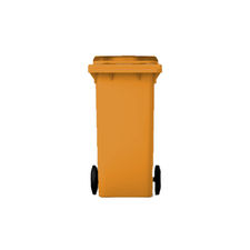 Contenedor basura 120L naranja